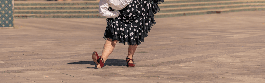 Zapato de flamenco iniciación Almoradux