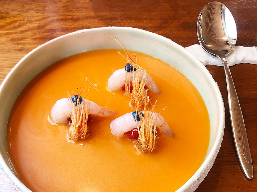 Plato del restaurante Cávala de Málaga
